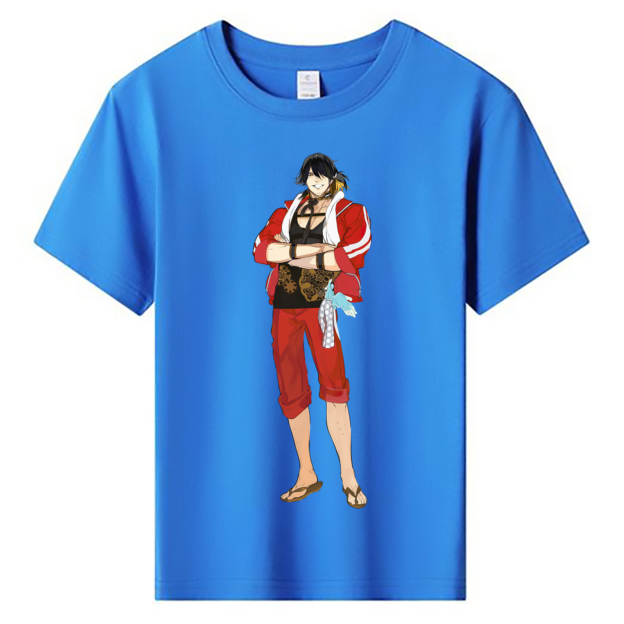 （画像用） 刀剣乱舞 Touken Ranbu 綿100％キッズTシャツ（フロントプリント）